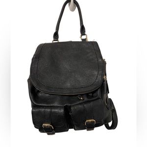 Vegan Leather Backpack